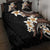 Vintage Plumeria Pacific Floral Quilt Bed Set