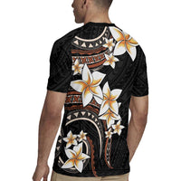 Vintage Plumeria Pacific Floral Rugby Jersey LT9 - Polynesian Pride