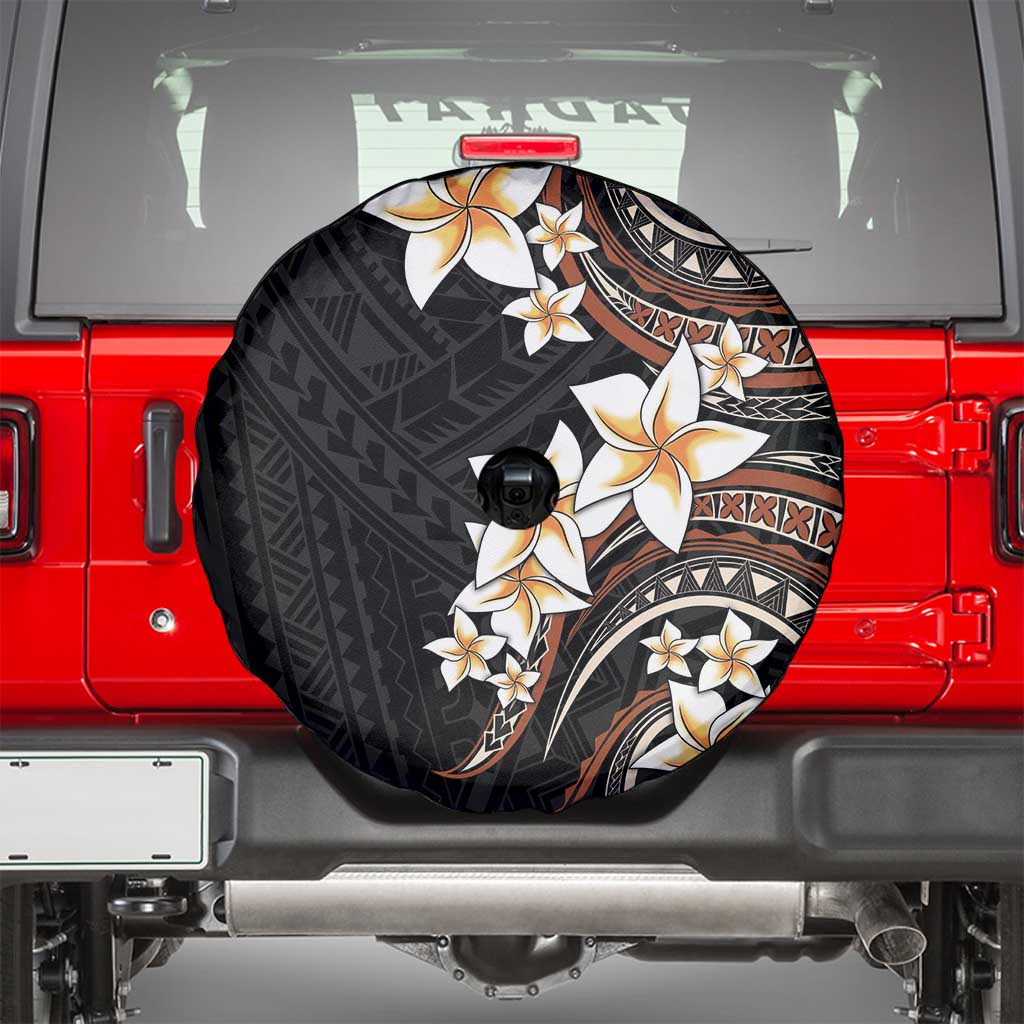Vintage Plumeria Pacific Floral Spare Tire Cover LT9 - Polynesian Pride