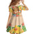 Kawaii Hula Girls Family Matching Off Shoulder Maxi Dress and Hawaiian Shirt Aloha Hibiscus Flowers