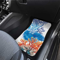 Hibiscus Turtle Tattoo Coral Reef Car Mats with Polynesian Tribal LT9 - Polynesian Pride