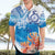 Hibiscus Turtle Tattoo Coral Reef Hawaiian Shirt with Polynesian Tribal