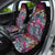 Pacific Hibiscus Tapa Tribal Vintage Car Seat Cover Pink Motif