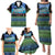 Personalised Fiji Viti Levu Family Matching Puletasi and Hawaiian Shirt Tagimoucia and Tapa Tribal Pattern