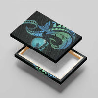 Personalised Hawaii Kure Atoll Canvas Wall Art Holaniku Coral Reef with Polynesian Tribal LT9 - Polynesian Pride