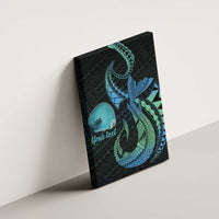 Personalised Hawaii Kure Atoll Canvas Wall Art Holaniku Coral Reef with Polynesian Tribal LT9 - Polynesian Pride