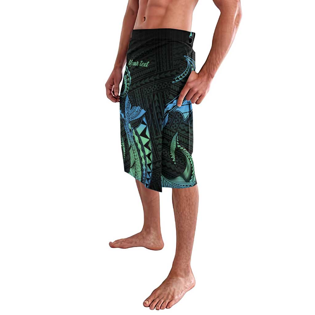 Personalised Hawaii Kure Atoll Lavalava Holaniku Coral Reef with Polynesian Tribal LT9 - Polynesian Pride