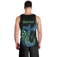 Personalised Hawaii Kure Atoll Men Tank Top Holaniku Coral Reef with Polynesian Tribal LT9 - Polynesian Pride