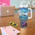 Personalised Palau Kayangel Atoll Tumbler With Handle Turtle With Coral Reef Under Water