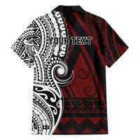 Personalised Tonga Constitution Day 1875 Hawaiian Shirt Polynesian Tribal Tattoo LT9 - Polynesian Pride