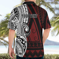 Personalised Tonga Constitution Day 1875 Hawaiian Shirt Polynesian Tribal Tattoo LT9 - Polynesian Pride