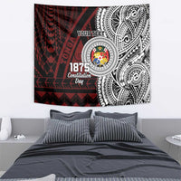 Personalised Tonga Constitution Day 1875 Tapestry Polynesian Tribal Tattoo LT9 - Polynesian Pride