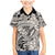 Polynesia Family Matching Mermaid Dress and Hawaiian Shirt Tribal Polynesian Spirit With Beige Pacific Flowers LT9 - Polynesian Pride