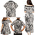 Polynesia Family Matching Puletasi Dress and Hawaiian Shirt Tribal Polynesian Spirit With Beige Pacific Flowers LT9 - Polynesian Pride