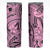 Pink Pacific Flowers Tribal Polynesian Spirit Skinny Tumbler