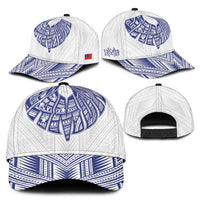 White Samoa Tribal Chest Tattoo Classic Cap LT9 - Polynesian Pride