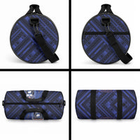 Toa Samoa 40th Anniversary Duffle Bag Royal Blue Tribal LT9 - Polynesian Pride