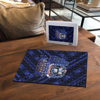 Toa Samoa 40th Anniversary Puzzle Royal Blue Tribal LT9 - Polynesian Pride