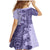 Polynesia Family Matching Mermaid Dress and Hawaiian Shirt Hibiscus and Hawaiian Tribal Tattoo Retro Style Violet Color LT9 - Polynesian Pride