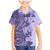 Polynesia Family Matching Mermaid Dress and Hawaiian Shirt Hibiscus and Hawaiian Tribal Tattoo Retro Style Violet Color LT9 Son's Shirt Violet - Polynesian Pride