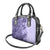 Polynesia Shoulder Handbag Hibiscus and Hawaiian Tribal Tattoo Retro Style Violet Color LT9 - Polynesian Pride