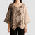 Polynesia Kimono Sleeve Blouse Hibiscus Hawaiian Tribal Tattoo Retro Pink Pastel - Polynesian Pride