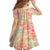 Hawaii Family Matching Summer Maxi Dress and Hawaiian Shirt Aloha Tribal Pattern Sweat Pink Ombre LT9 - Polynesian Pride