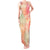 Hawaii Tank Maxi Dress Aloha Tribal Pattern Sweat Pink Ombre LT9 Women Pink - Polynesian Pride