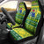 Cook Islands Christmas Car Seat Cover Santa Beach Meri Kiritimiti LT9 - Polynesian Pride