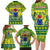 Cook Islands Christmas Family Matching Long Sleeve Bodycon Dress and Hawaiian Shirt Santa Beach Meri Kiritimiti LT9 - Polynesian Pride