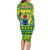 Cook Islands Christmas Family Matching Long Sleeve Bodycon Dress and Hawaiian Shirt Santa Beach Meri Kiritimiti LT9 - Polynesian Pride