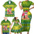 Cook Islands Christmas Family Matching Short Sleeve Bodycon Dress and Hawaiian Shirt Santa Beach Meri Kiritimiti LT9 - Polynesian Pride