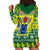 Cook Islands Christmas Hoodie Dress Santa Beach Meri Kiritimiti LT9 - Polynesian Pride