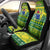 Personalised Cook Islands Christmas Car Seat Cover Santa Beach Meri Kiritimiti LT9 - Polynesian Pride