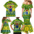 Personalised Cook Islands Christmas Family Matching Mermaid Dress and Hawaiian Shirt Santa Beach Meri Kiritimiti LT9 - Polynesian Pride