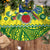 Personalised Cook Islands Christmas Tree Skirt Santa Beach Meri Kiritimiti LT9 - Polynesian Pride