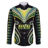 Custom Rugby Cook Islands Avaiki Family Matching Puletasi and Hawaiian Shirt Black Kuki Airani Tribal Maori Inspired - Polynesian Pride