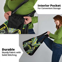 Rugby Cook Islands Avaiki Grocery Bag Black Kuki Airani Tribal Maori Inspired - Polynesian Pride