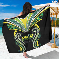 Rugby Cook Islands Avaiki Sarong Black Kuki Airani Tribal Maori Inspired - Polynesian Pride