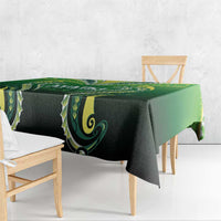 Rugby Cook Islands Avaiki Tablecloth Green Kuki Airani Tribal Maori Inspired LT9 - Polynesian Pride