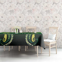 Rugby Cook Islands Avaiki Tablecloth Green Kuki Airani Tribal Maori Inspired LT9 - Polynesian Pride