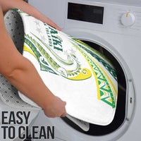 Rugby Cook Islands Avaiki Bathroom Set White Kuki Airani Tribal Maori Inspired - Polynesian Pride