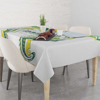 Rugby Cook Islands Avaiki Tablecloth White Kuki Airani Tribal Maori Inspired LT9 - Polynesian Pride