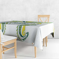 Rugby Cook Islands Avaiki Tablecloth White Kuki Airani Tribal Maori Inspired LT9 - Polynesian Pride