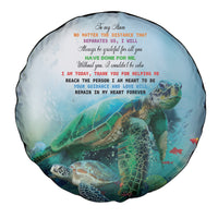 Polynesia Mother's Day Spare Tire Cover Magnificent Sea Turtle Of Love and Gratitude LT9 - Polynesian Pride