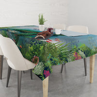 Polynesia Mother's Day Tablecloth Magnificent Sea Turtle Of Love and Gratitude LT9 - Polynesian Pride