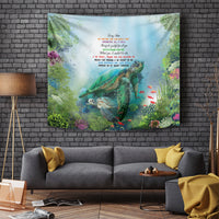 Polynesia Mother's Day Tapestry Magnificent Sea Turtle Of Love and Gratitude LT9 - Polynesian Pride