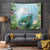 Polynesia Mother's Day Tapestry Magnificent Sea Turtle Of Love and Gratitude