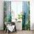 Polynesia Mother's Day Window Curtain Magnificent Sea Turtle Of Love and Gratitude