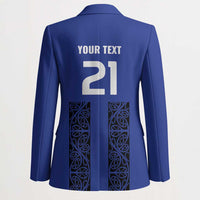 Custom Oceania Football NZ Auckland Blazer Maori Tribal Pattern LT9 - Polynesian Pride